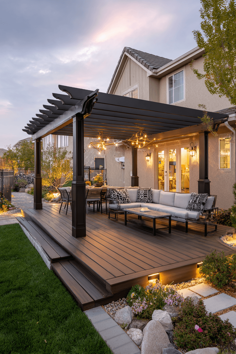 27 Pergola Ideas With Roof Designs for a Stylish Outdoor Space