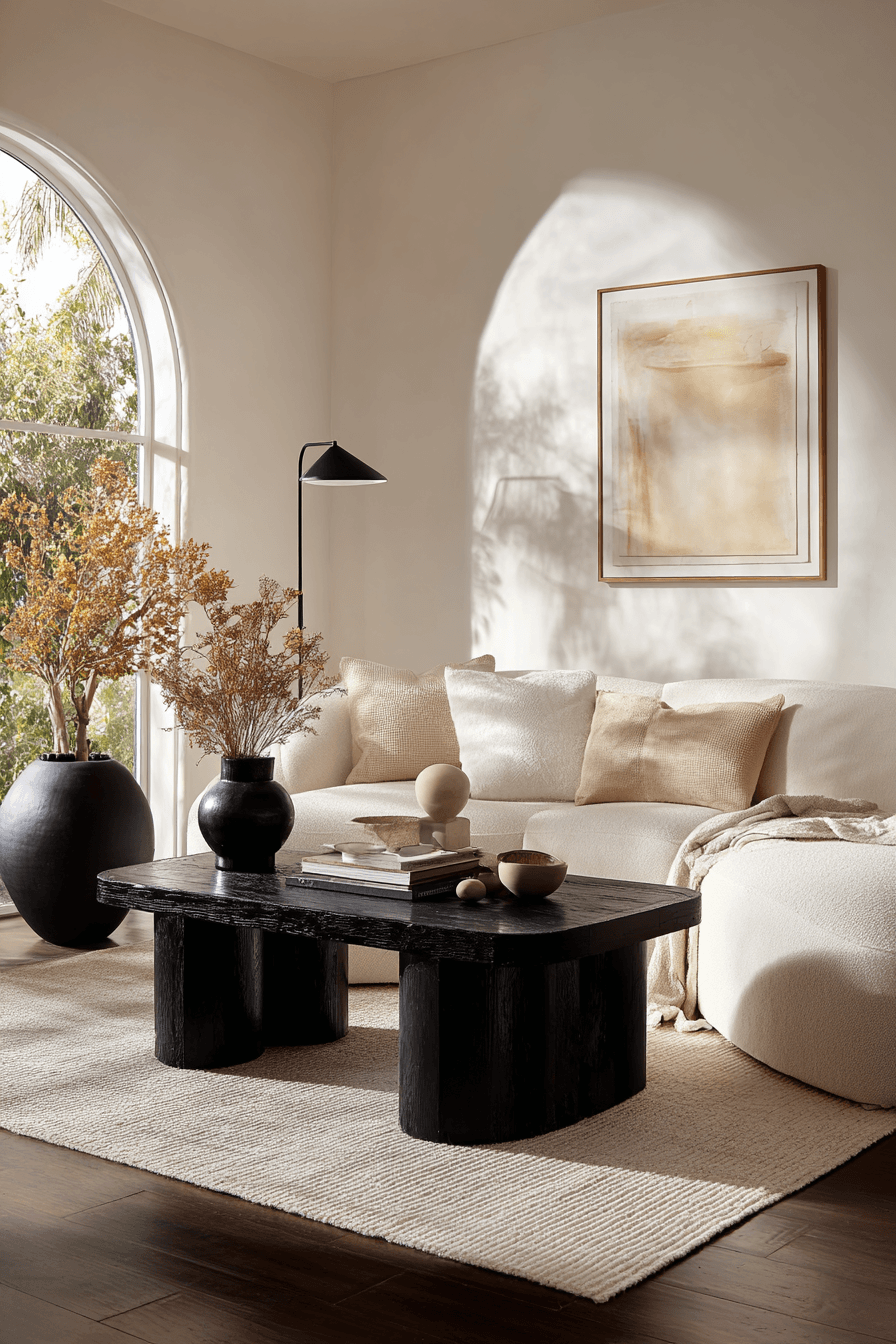 27 Beige and Black Living Room Ideas for a Cozy and Elegant Home