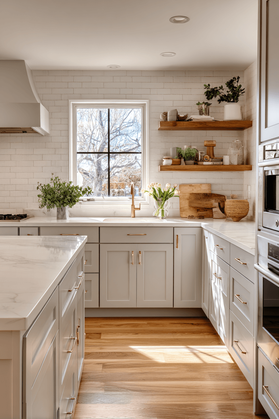 27 Beautiful Neutral Kitchen Cabinets You Will Love