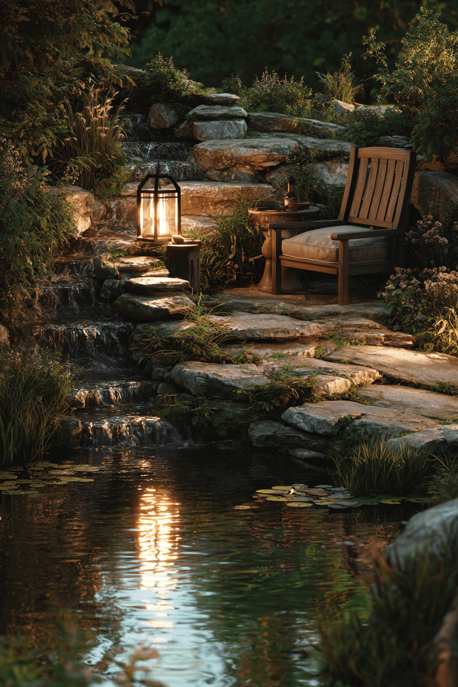 27 Small Ponds With Waterfall Ideas for a Peaceful Backyard
