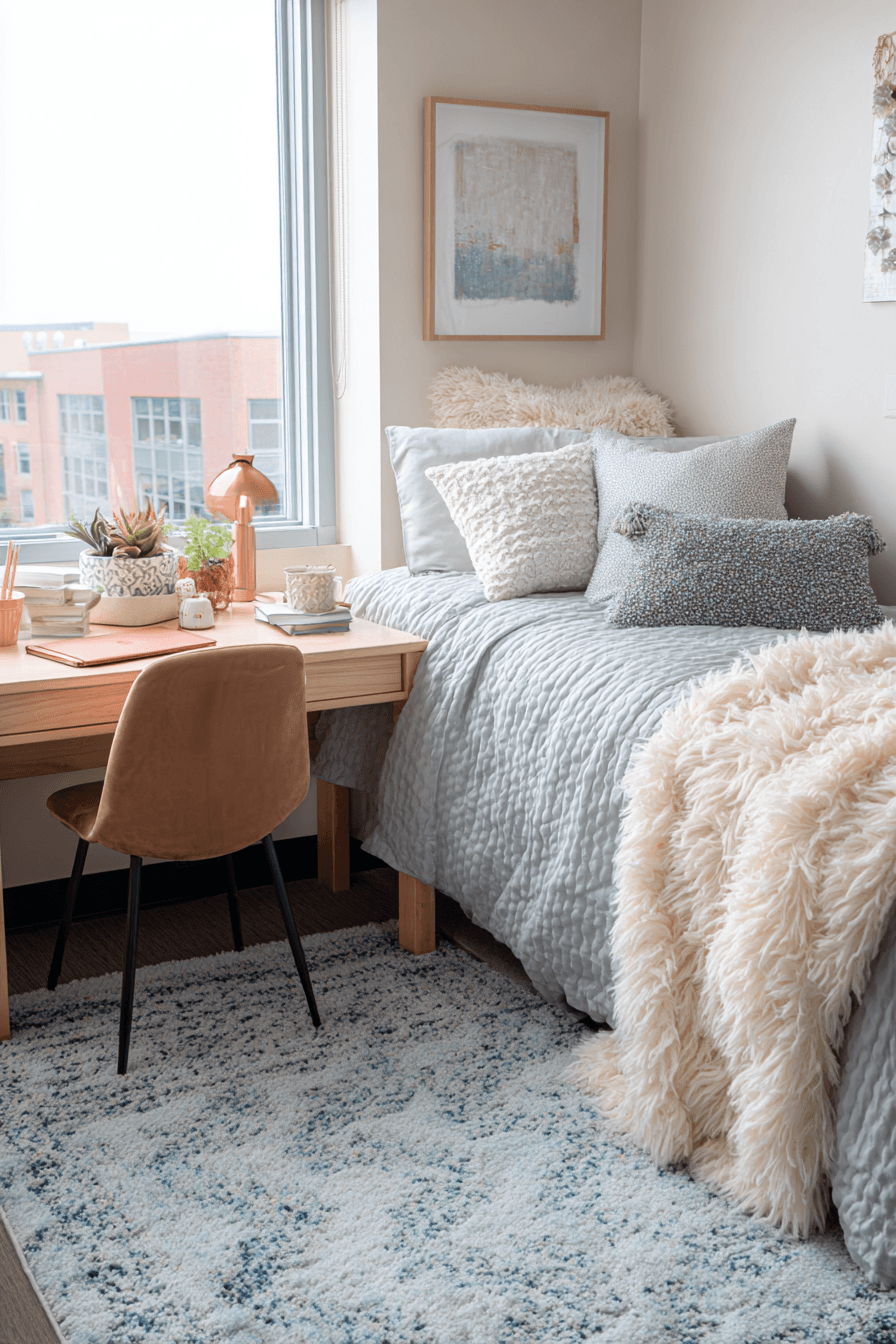 27 Light Blue Dorm Room Ideas for a Calm and Stylish Space