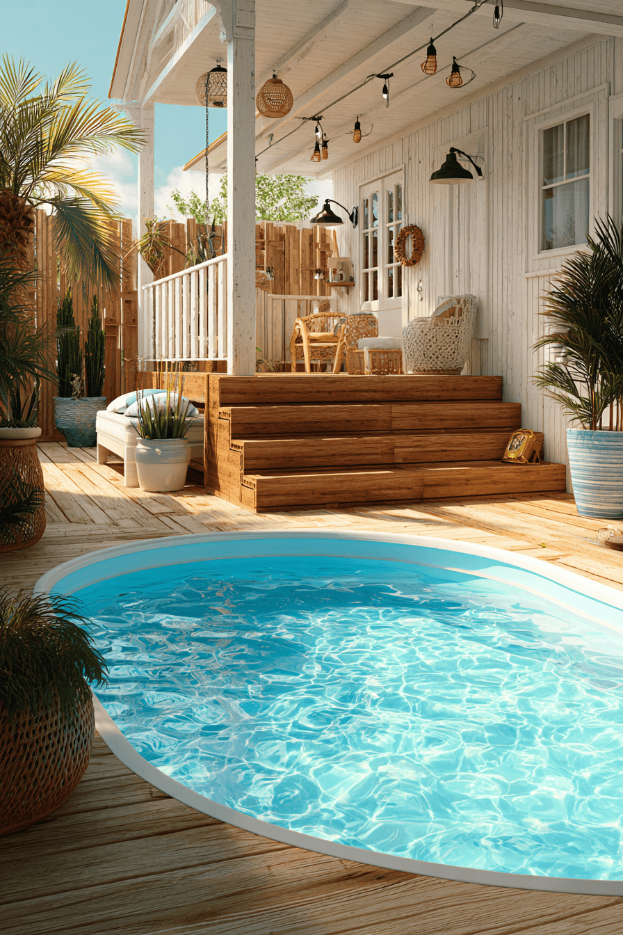 27 Above Ground Pool With Deck Off House Ideas for the Perfect Outdoor Escape