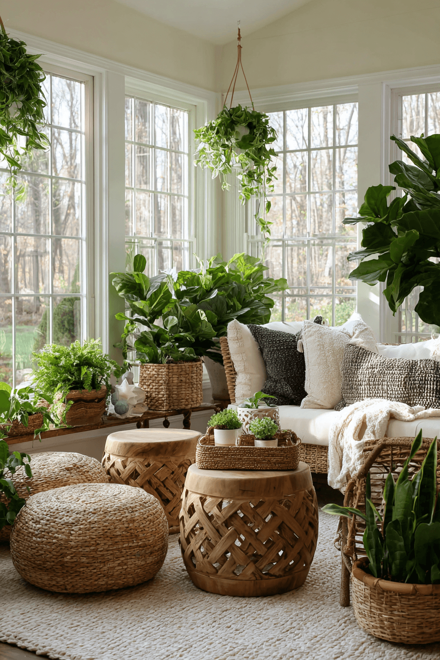 27 Boho Sunroom Ideas for a Bright and Relaxing Home Retreat