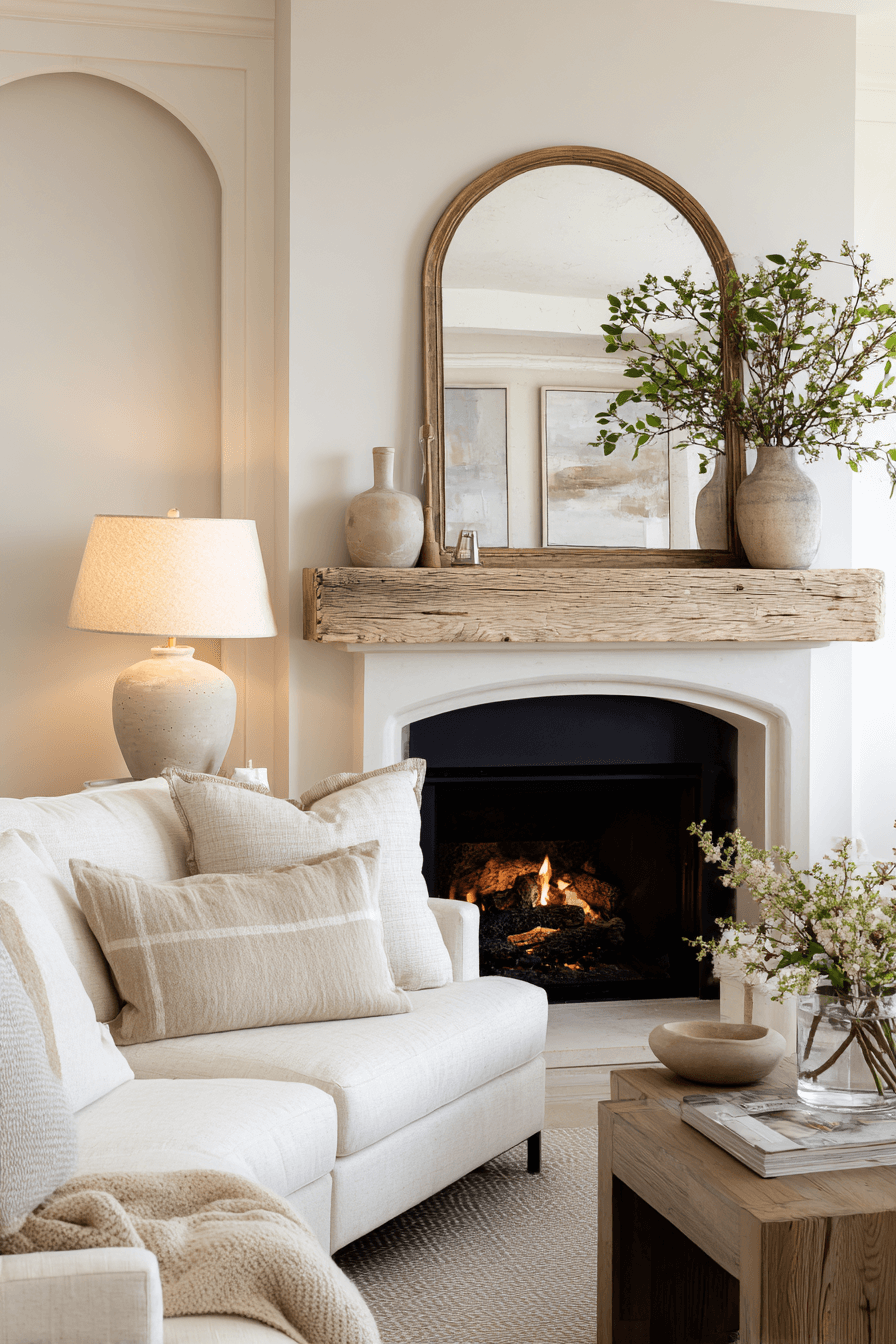 27 Rustic Living Room With Fireplace Ideas for a Cozy Retreat