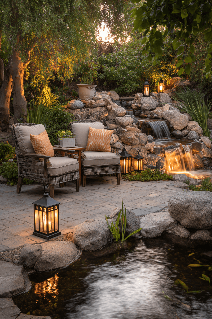 27 Small Ponds With Waterfall Ideas for a Peaceful Backyard