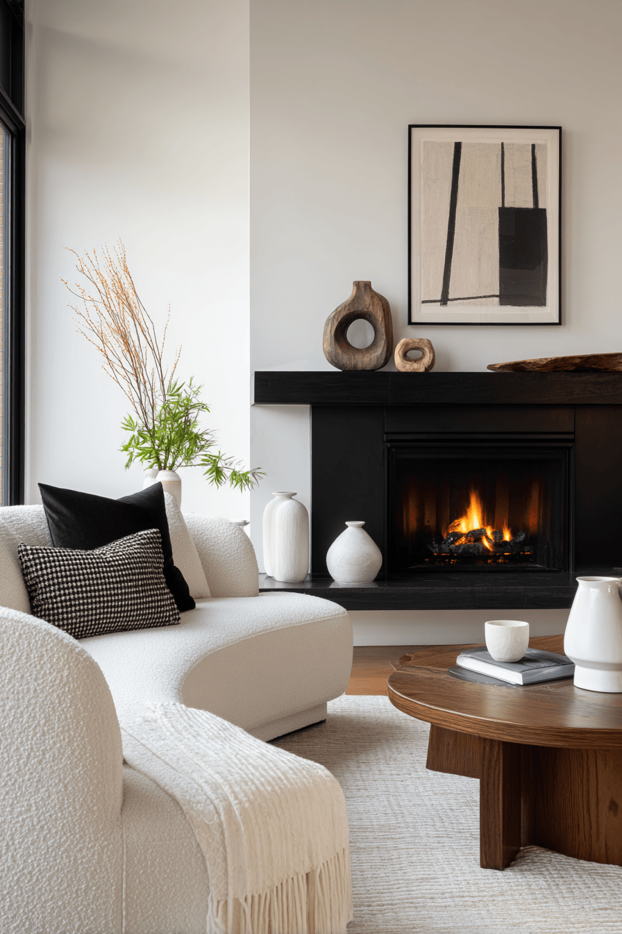 27 Rustic Living Room With Fireplace Ideas for a Cozy Retreat