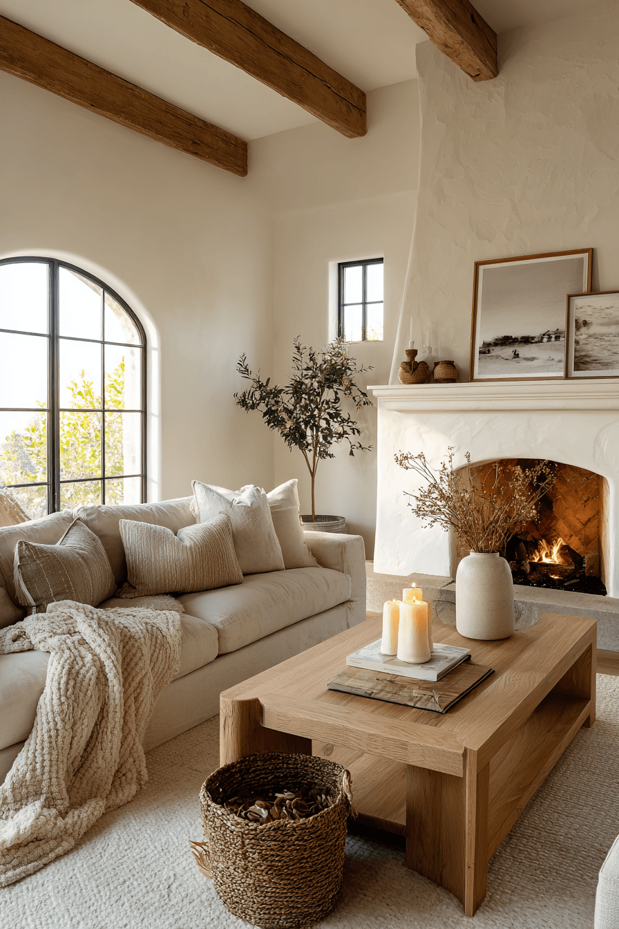 27 Rustic Living Room With Fireplace Ideas for a Cozy Retreat