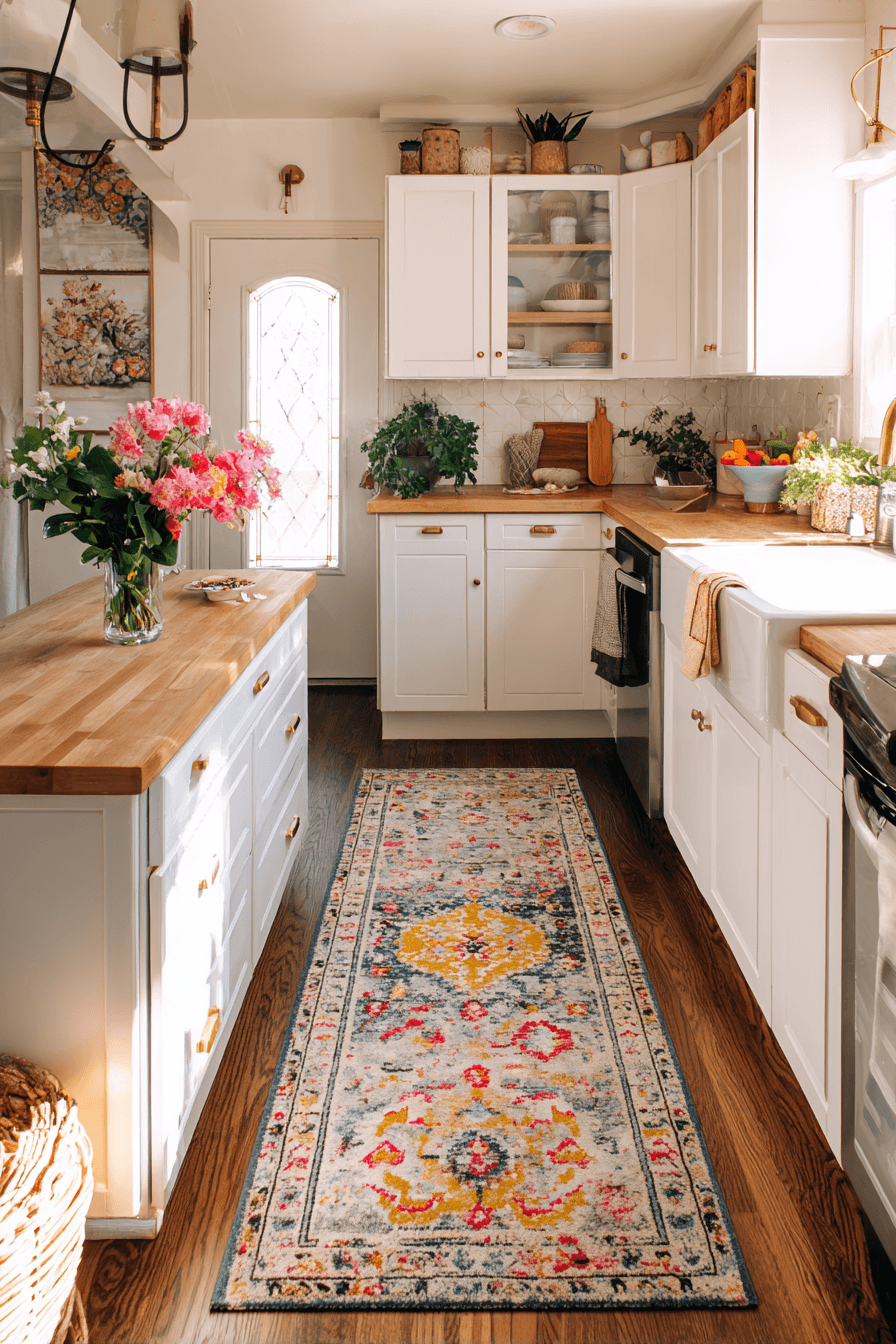 27 Cozy Small Kitchens With Islands That Look Surprisingly Spacious