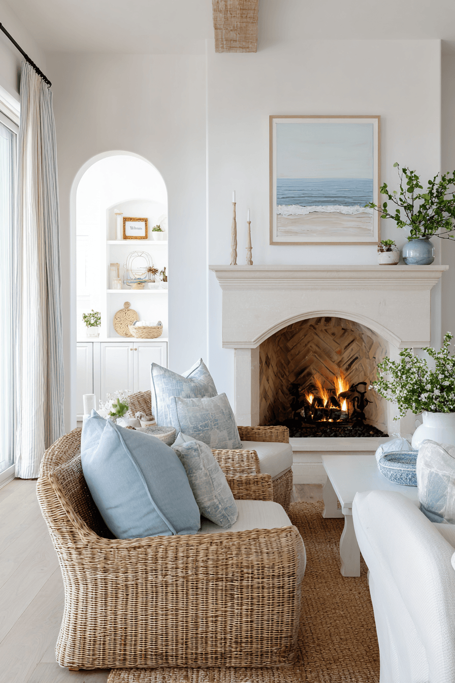 27 Rustic Living Room With Fireplace Ideas for a Cozy Retreat