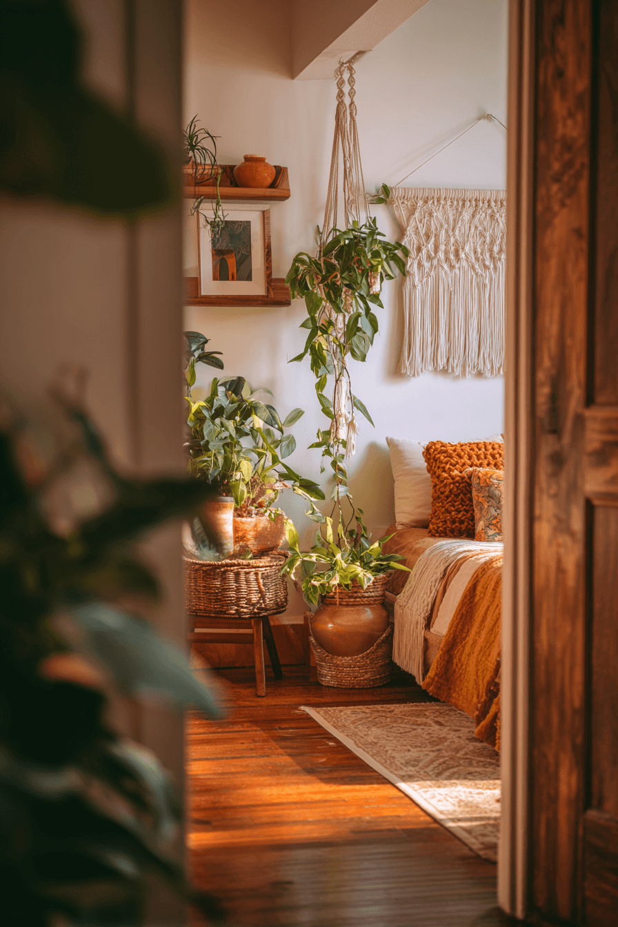 27 Dreamy Bedrooms With Plants for a Relaxing Vibe