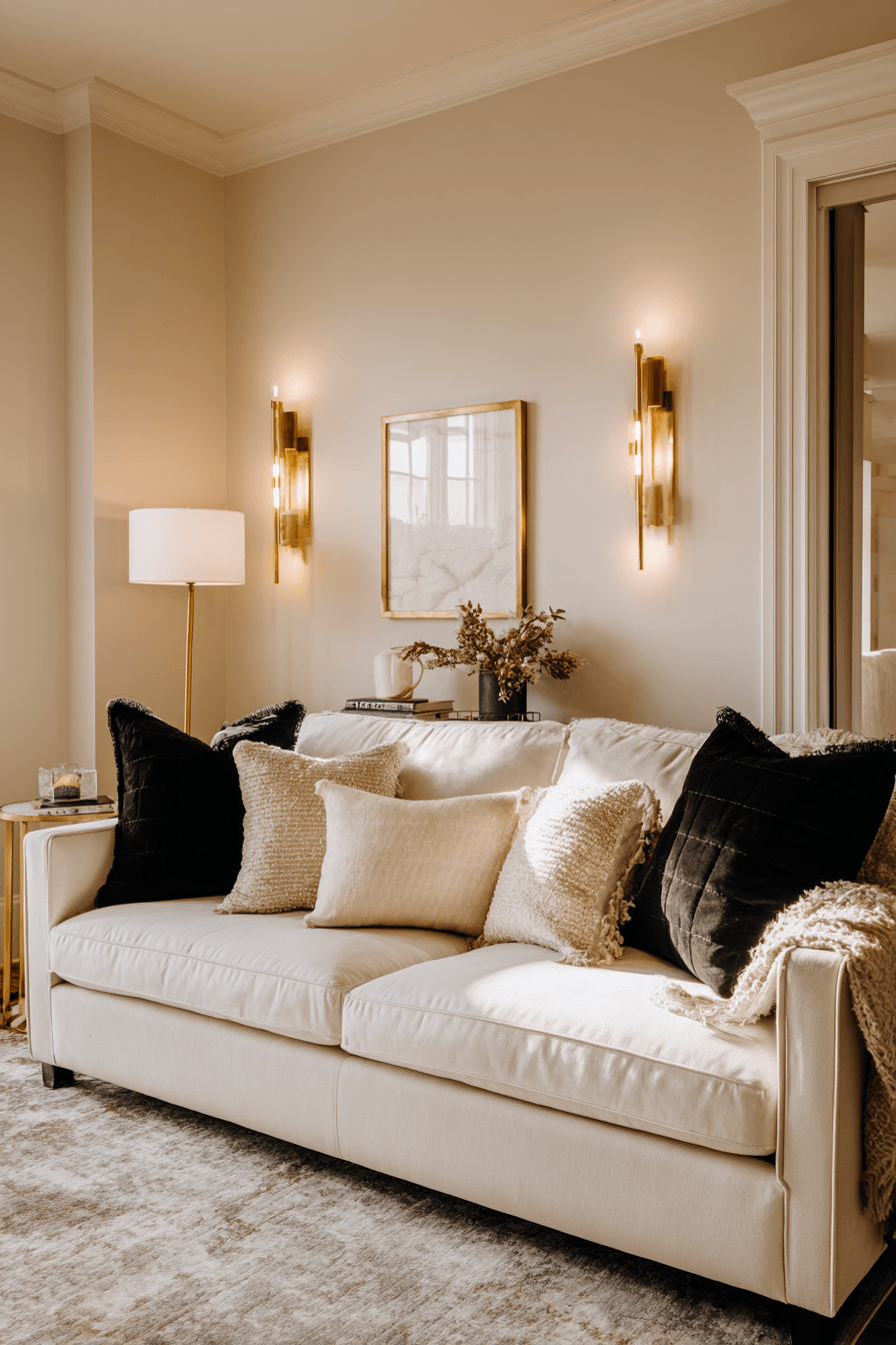 27 Beige and Black Living Room Ideas for a Cozy and Elegant Home