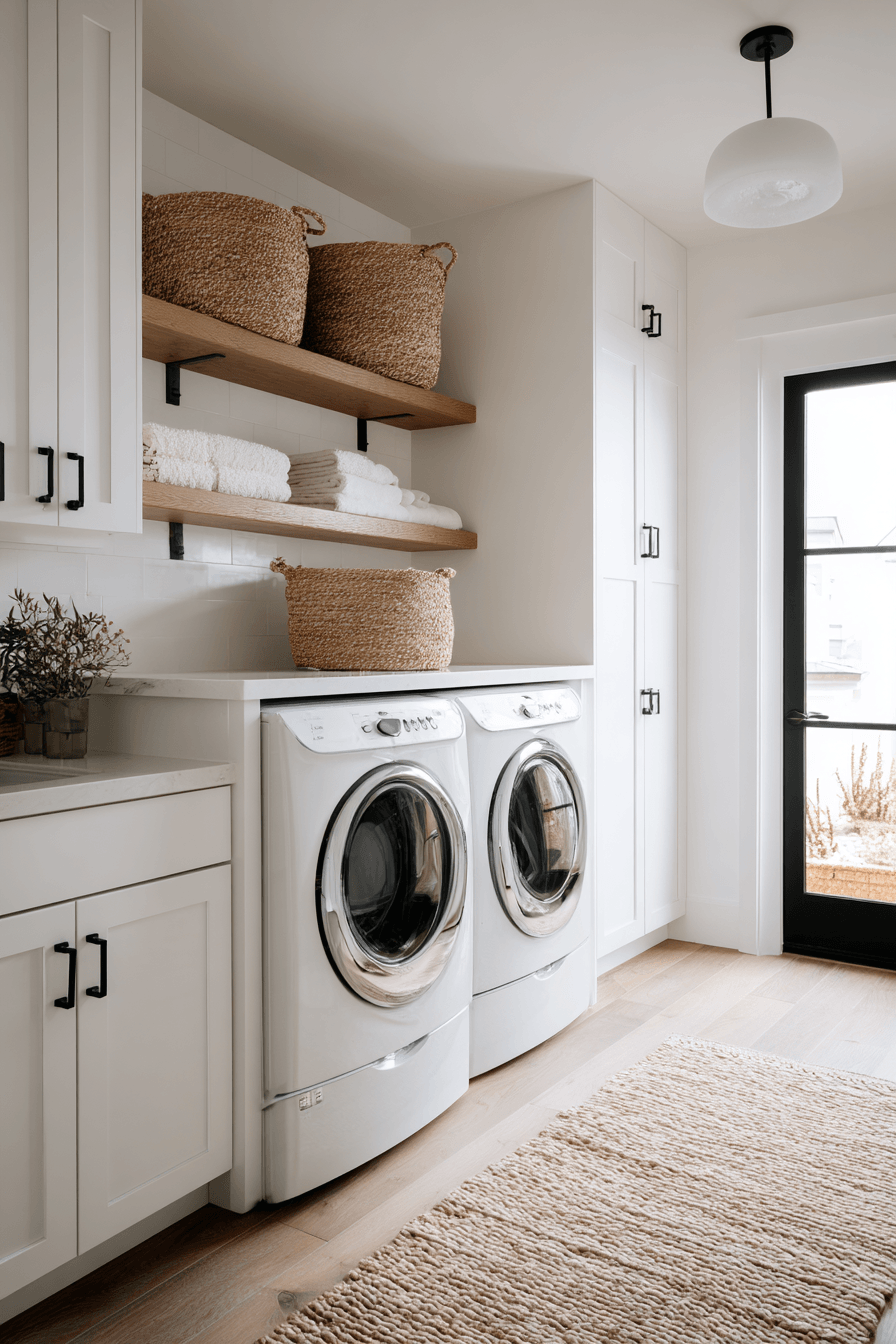 27 Modern Laundry Rooms With a Clean and Minimal Look