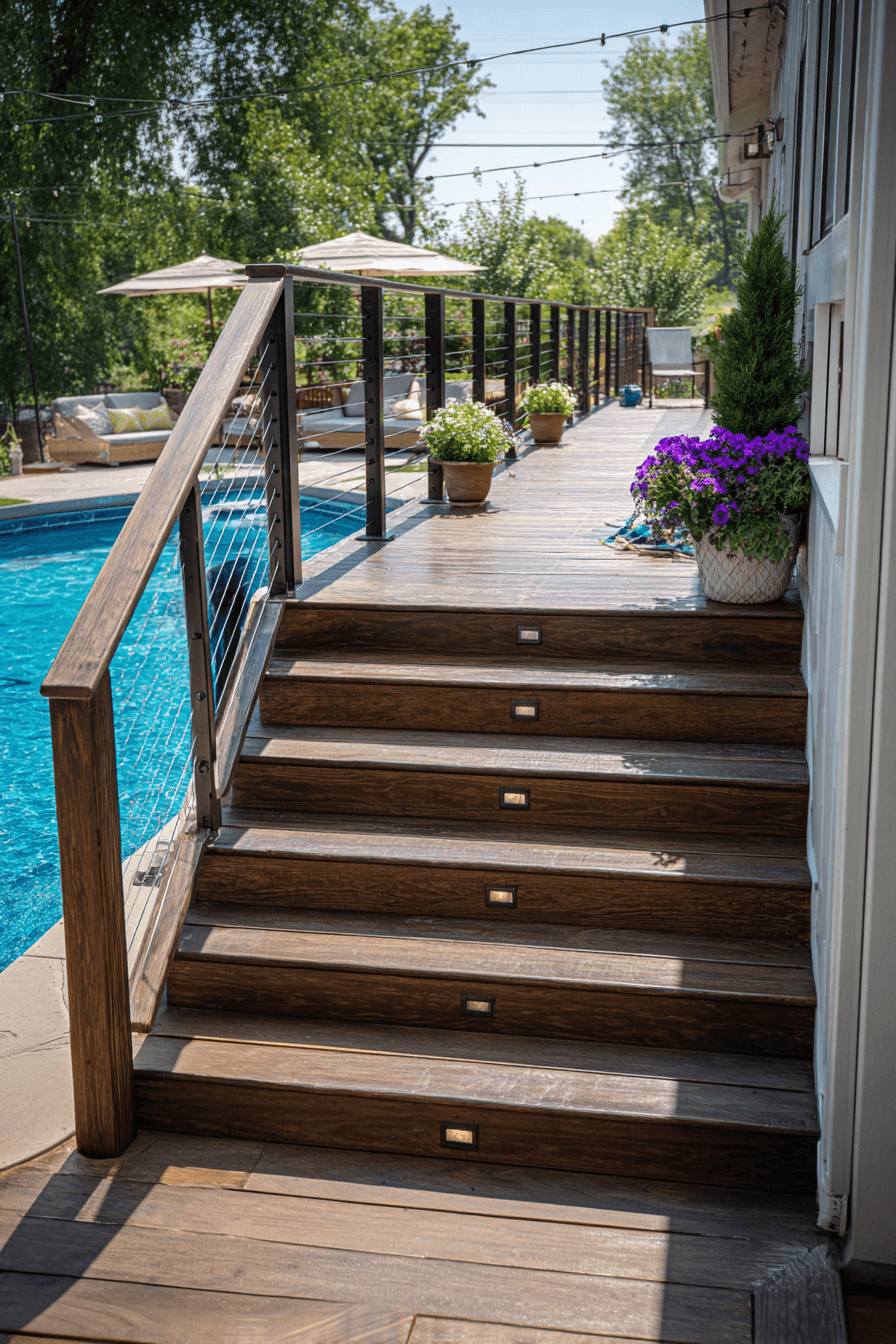 27 Above Ground Pool With Deck Off House Ideas for the Perfect Outdoor Escape