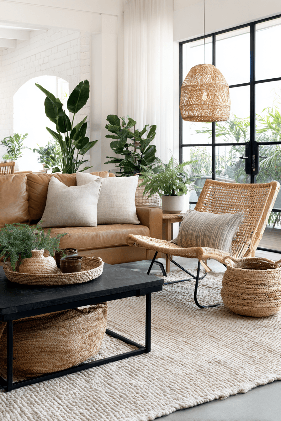 27 Black and Brown Living Room Designs That Feel Cozy and Elegant