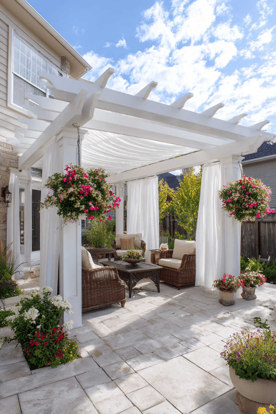 27 Pergola Ideas With Roof Designs for a Stylish Outdoor Space