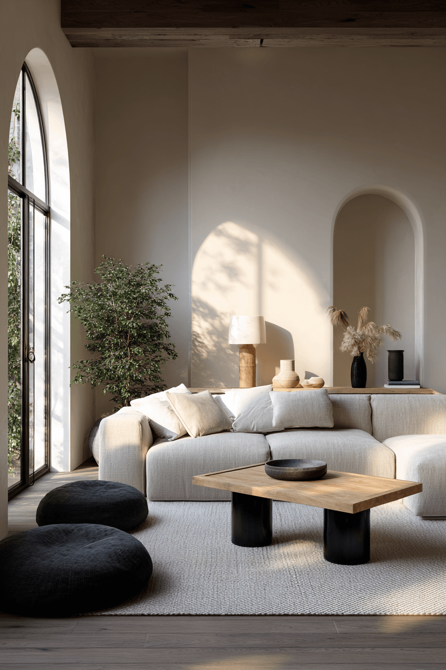 27 Beige and Black Living Room Ideas for a Cozy and Elegant Home