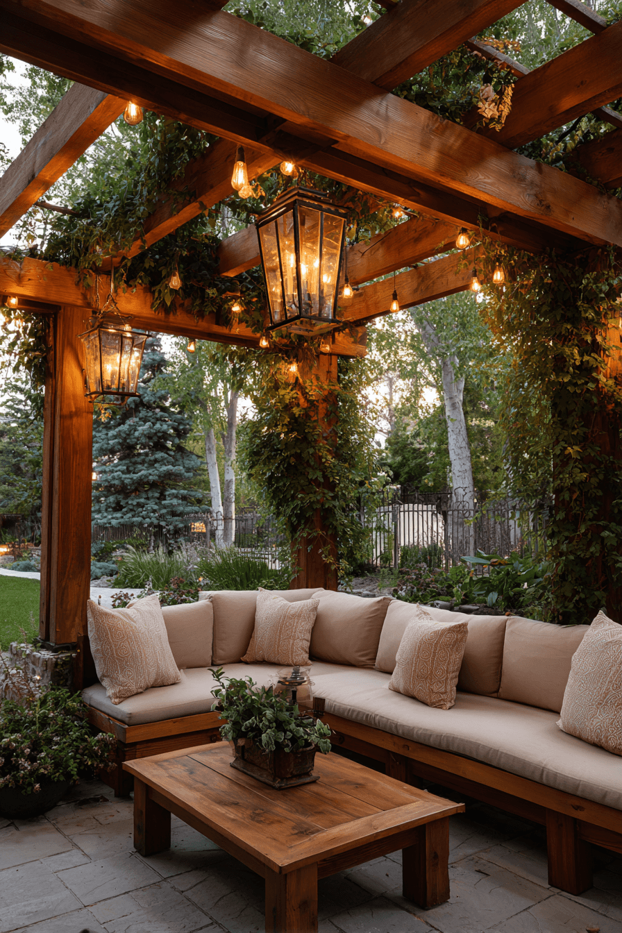 27 Pergola Ideas With Roof Designs for a Stylish Outdoor Space