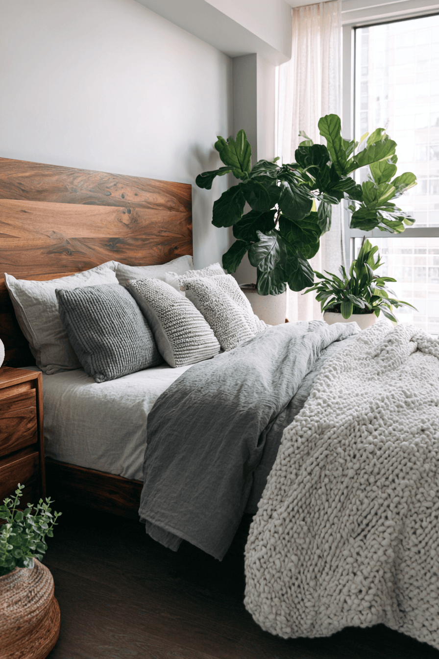 27 Dreamy Bedrooms With Plants for a Relaxing Vibe