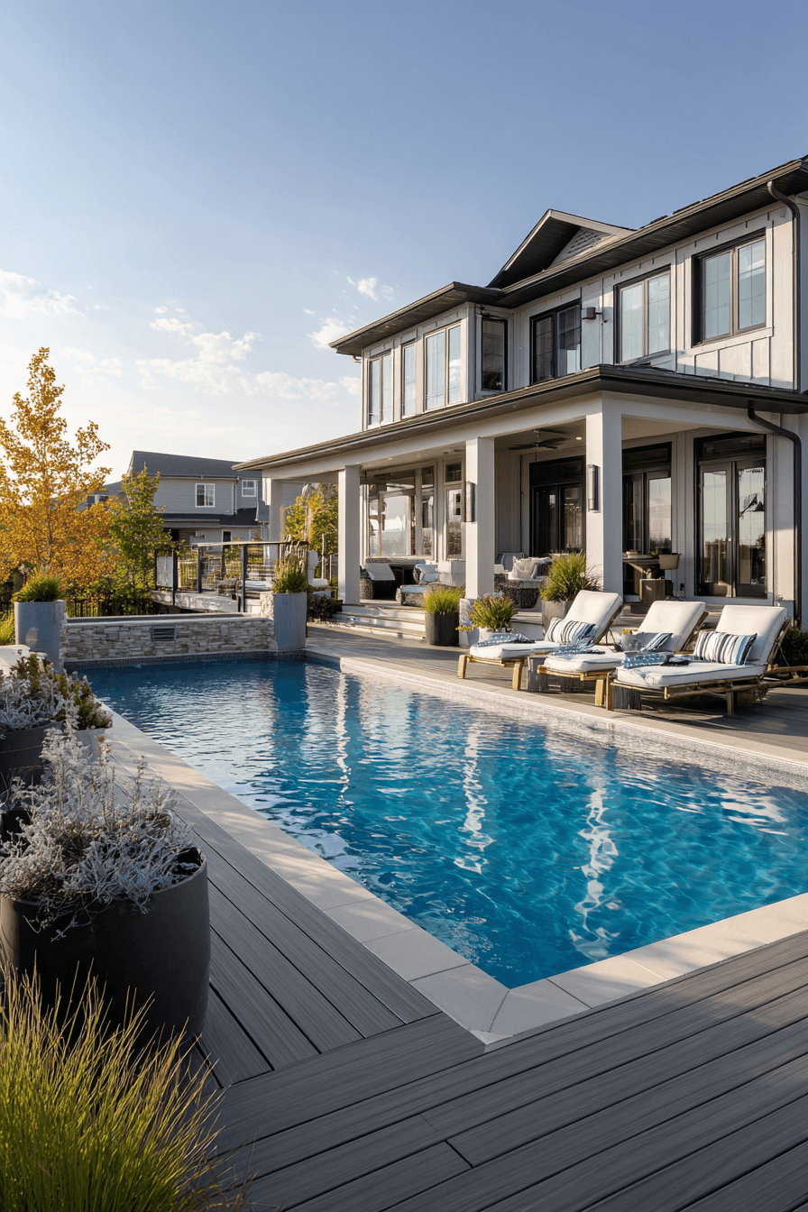27 Above Ground Pool With Deck Off House Ideas for the Perfect Outdoor Escape