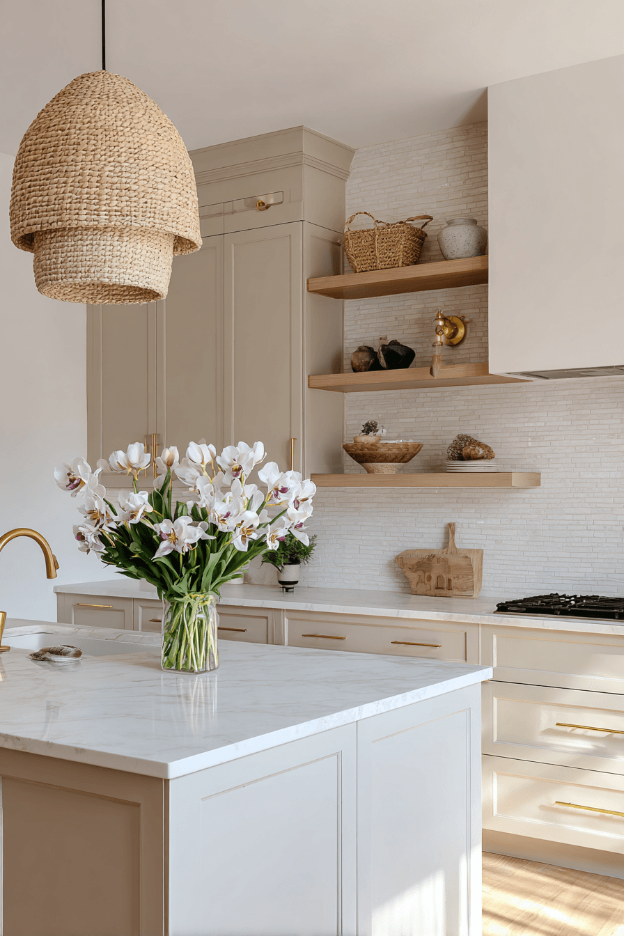 27 Beautiful Neutral Kitchen Cabinets You Will Love