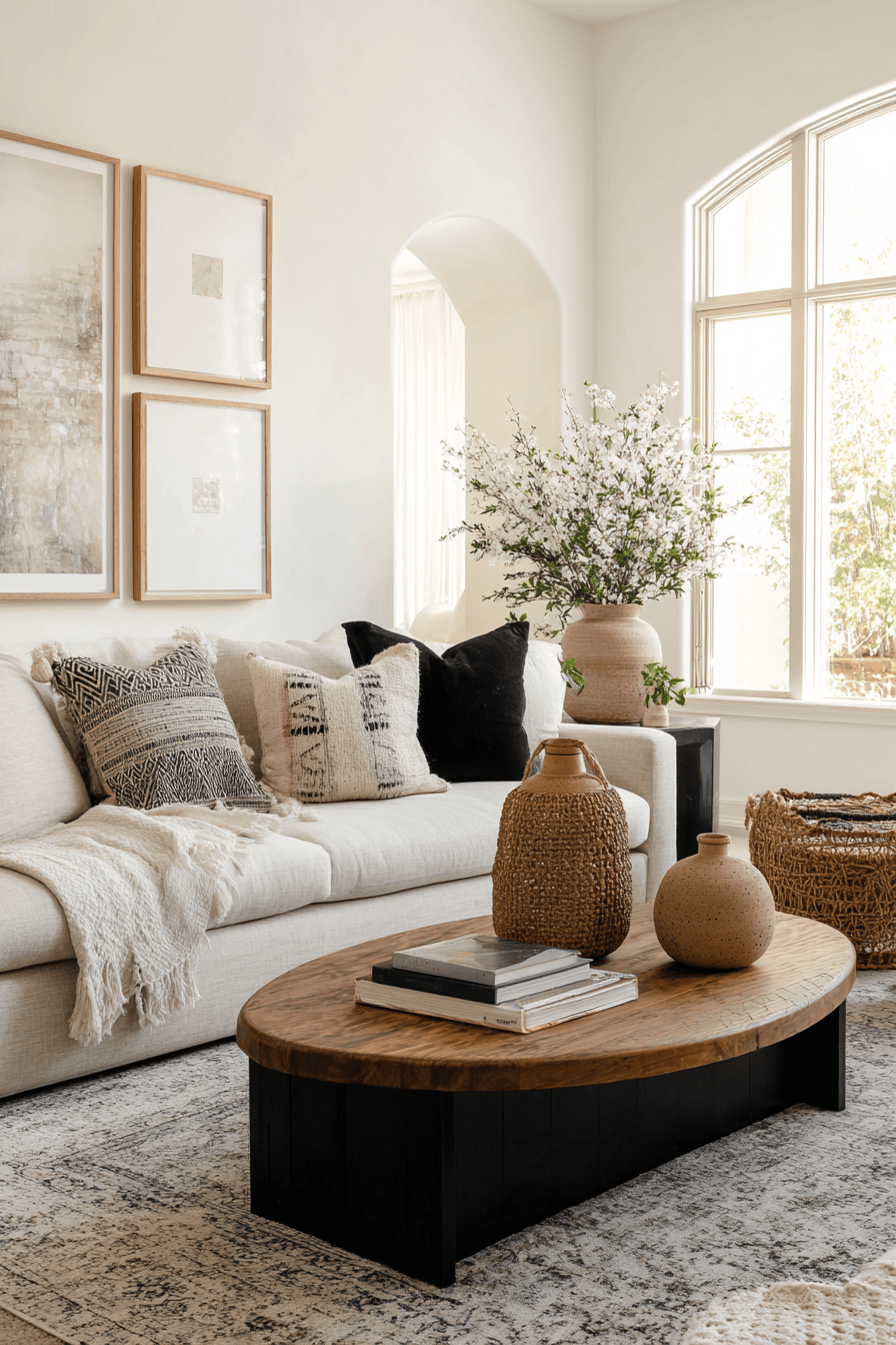 27 Beige and Black Living Room Ideas for a Cozy and Elegant Home