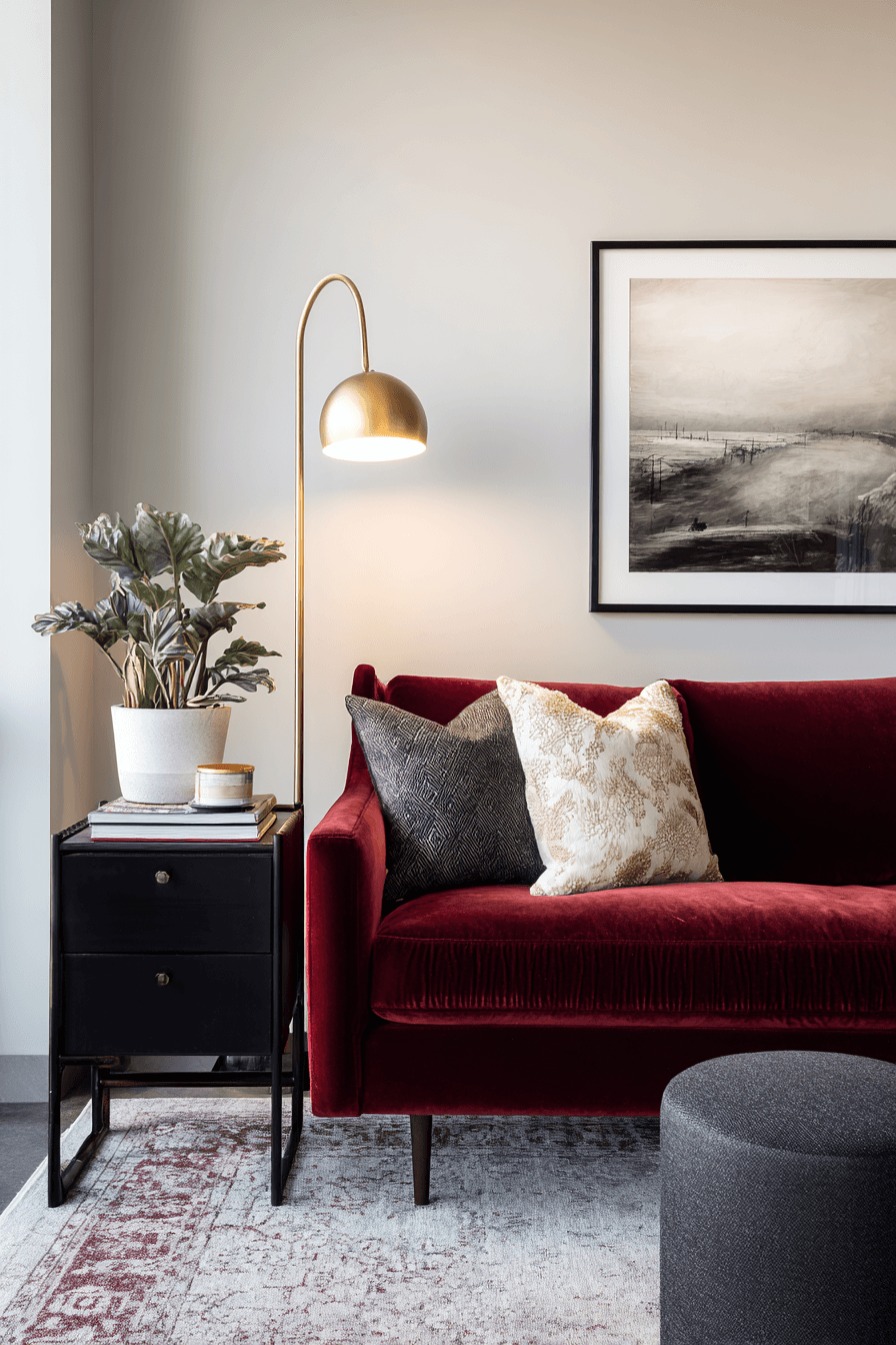 27 Burgundy Couch Living Room Ideas for a Rich and Stylish Space