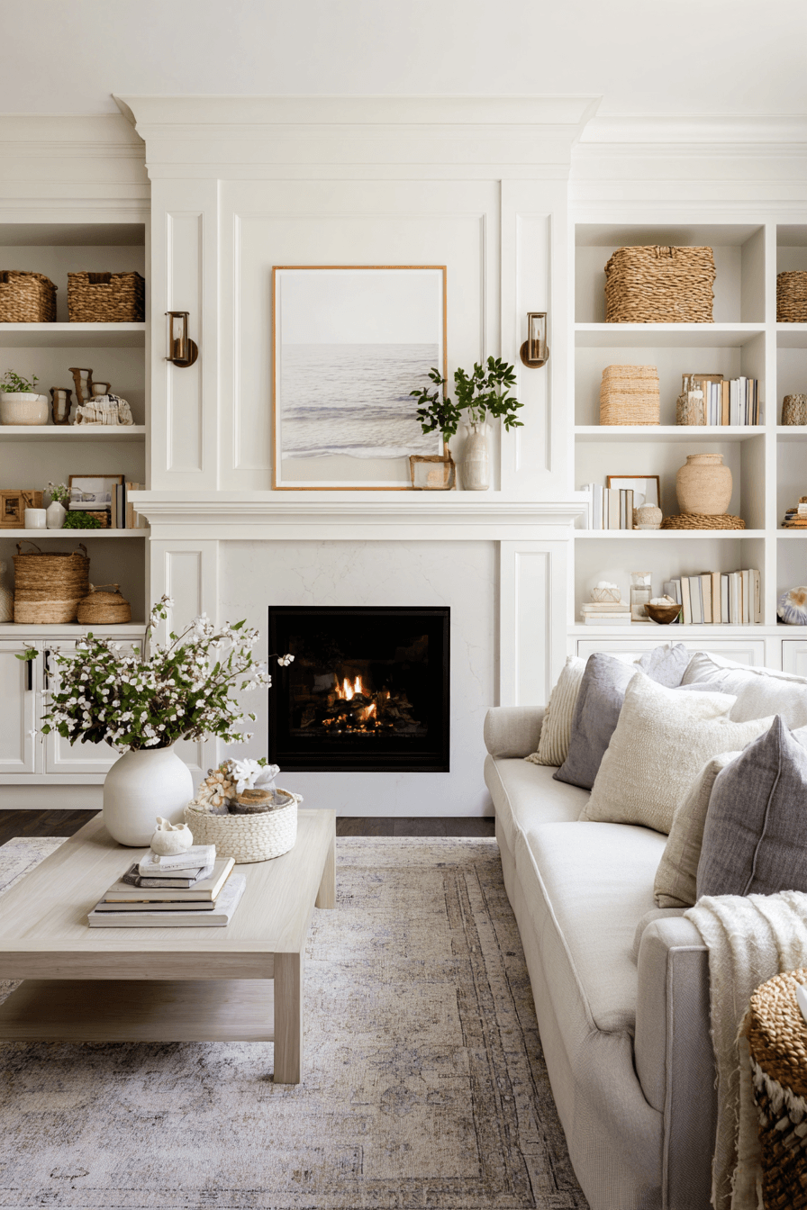 27 Rustic Living Room With Fireplace Ideas for a Cozy Retreat