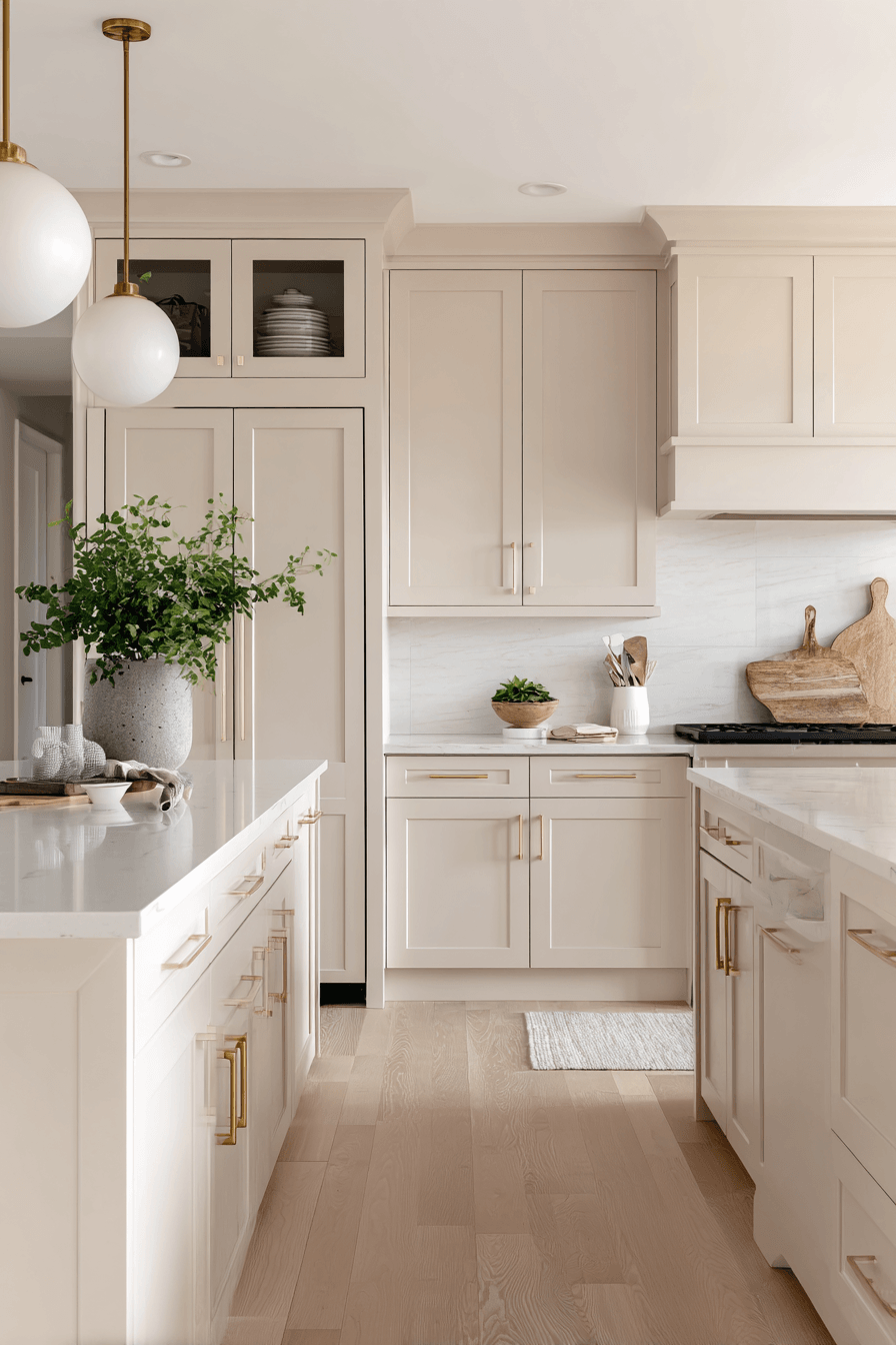 27 Beautiful Neutral Kitchen Cabinets You Will Love