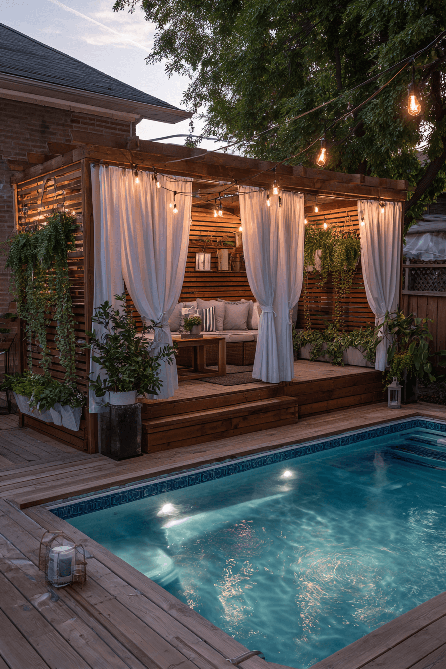 27 Above Ground Pool With Deck Off House Ideas for the Perfect Outdoor Escape