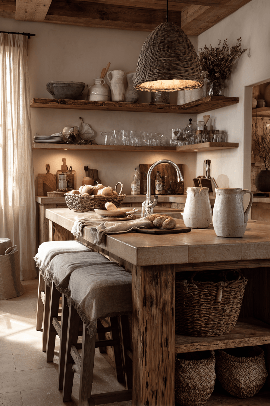 27 Cozy Small Kitchens With Islands That Look Surprisingly Spacious