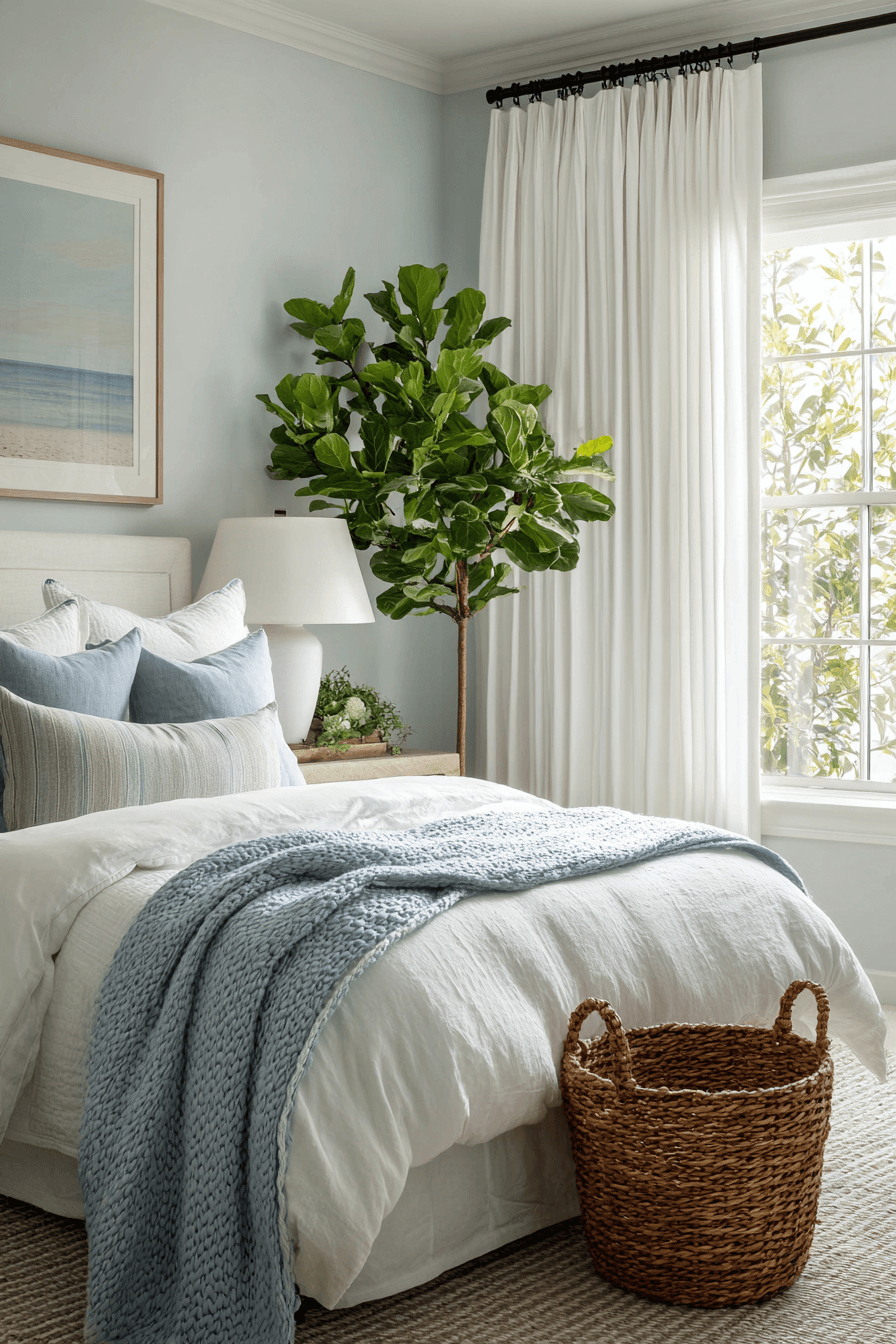 27 Dreamy Bedrooms With Plants for a Relaxing Vibe