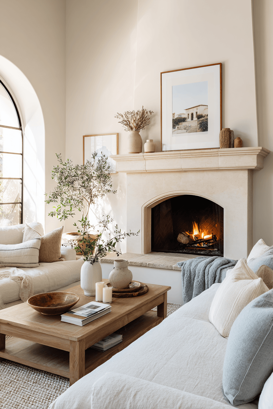 27 Rustic Living Room With Fireplace Ideas for a Cozy Retreat