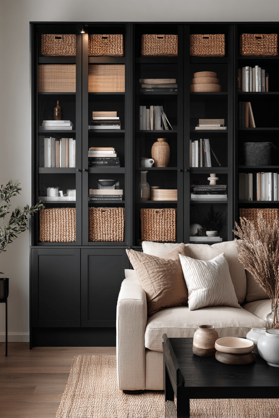 27 Beige and Black Living Room Ideas for a Cozy and Elegant Home