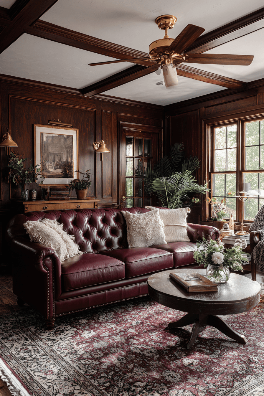 27 Burgundy Couch Living Room Ideas for a Rich and Stylish Space