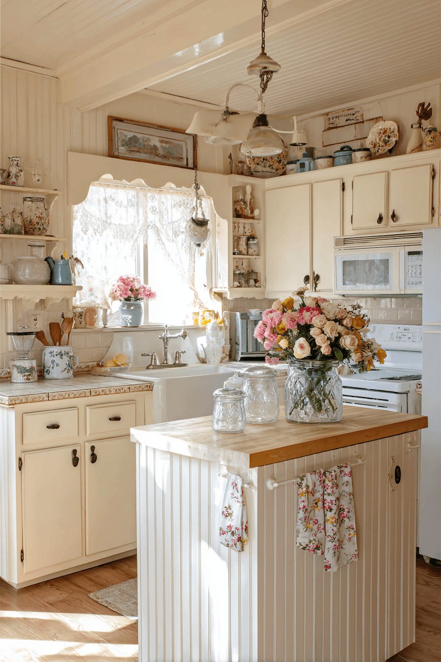 27 Cozy Small Kitchens With Islands That Look Surprisingly Spacious