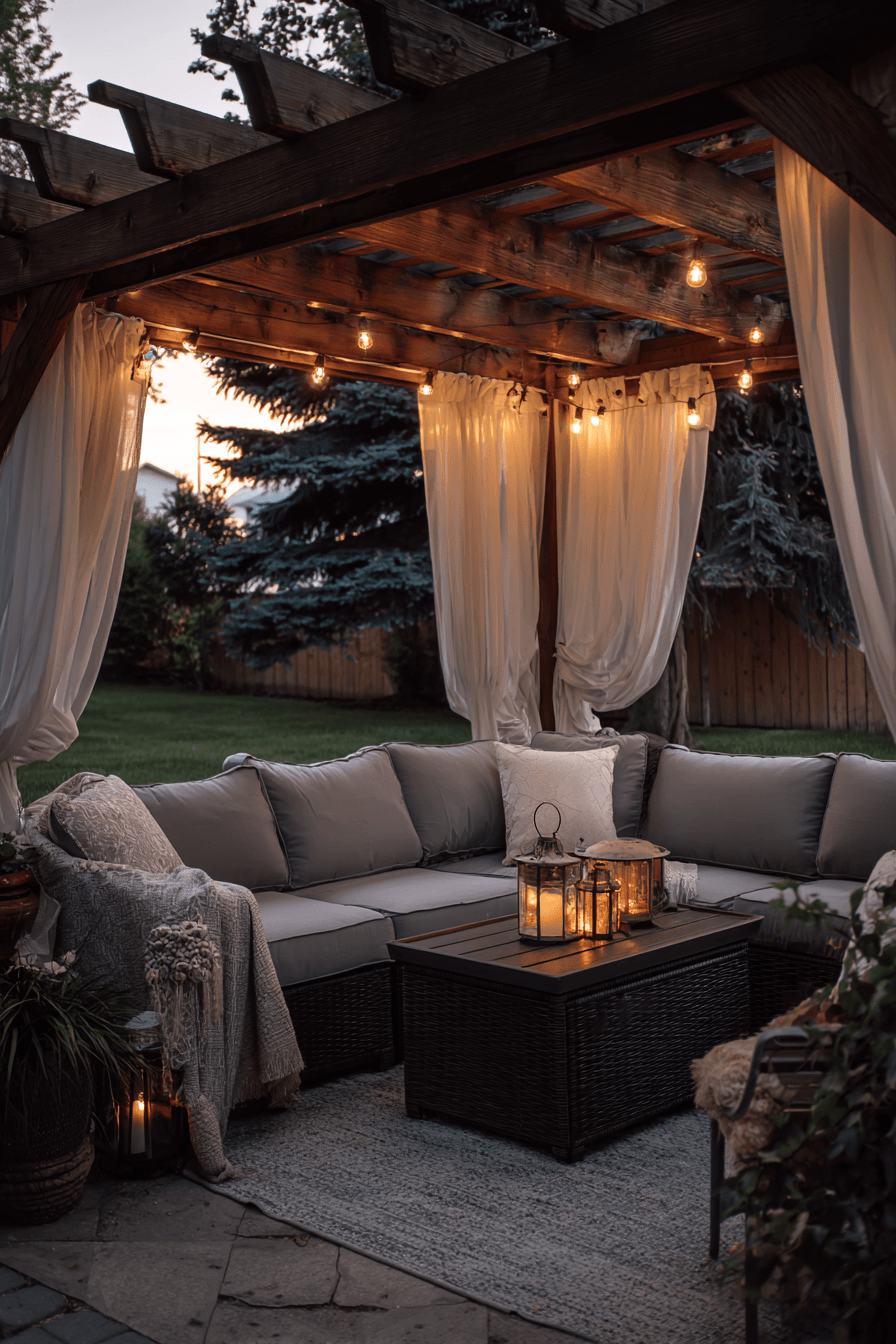 27 Pergola Ideas With Roof Designs for a Stylish Outdoor Space