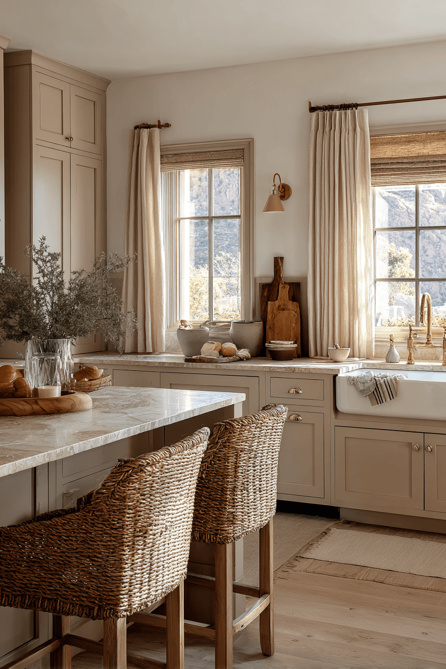 27 Beautiful Neutral Kitchen Cabinets You Will Love