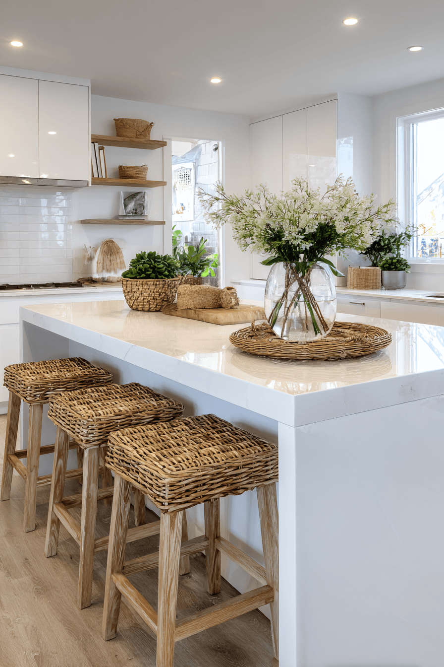 27 Cozy Small Kitchens With Islands That Look Surprisingly Spacious