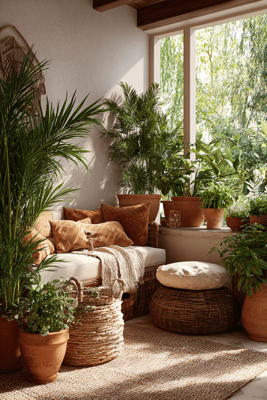 27 Boho Sunroom Ideas for a Bright and Relaxing Home Retreat