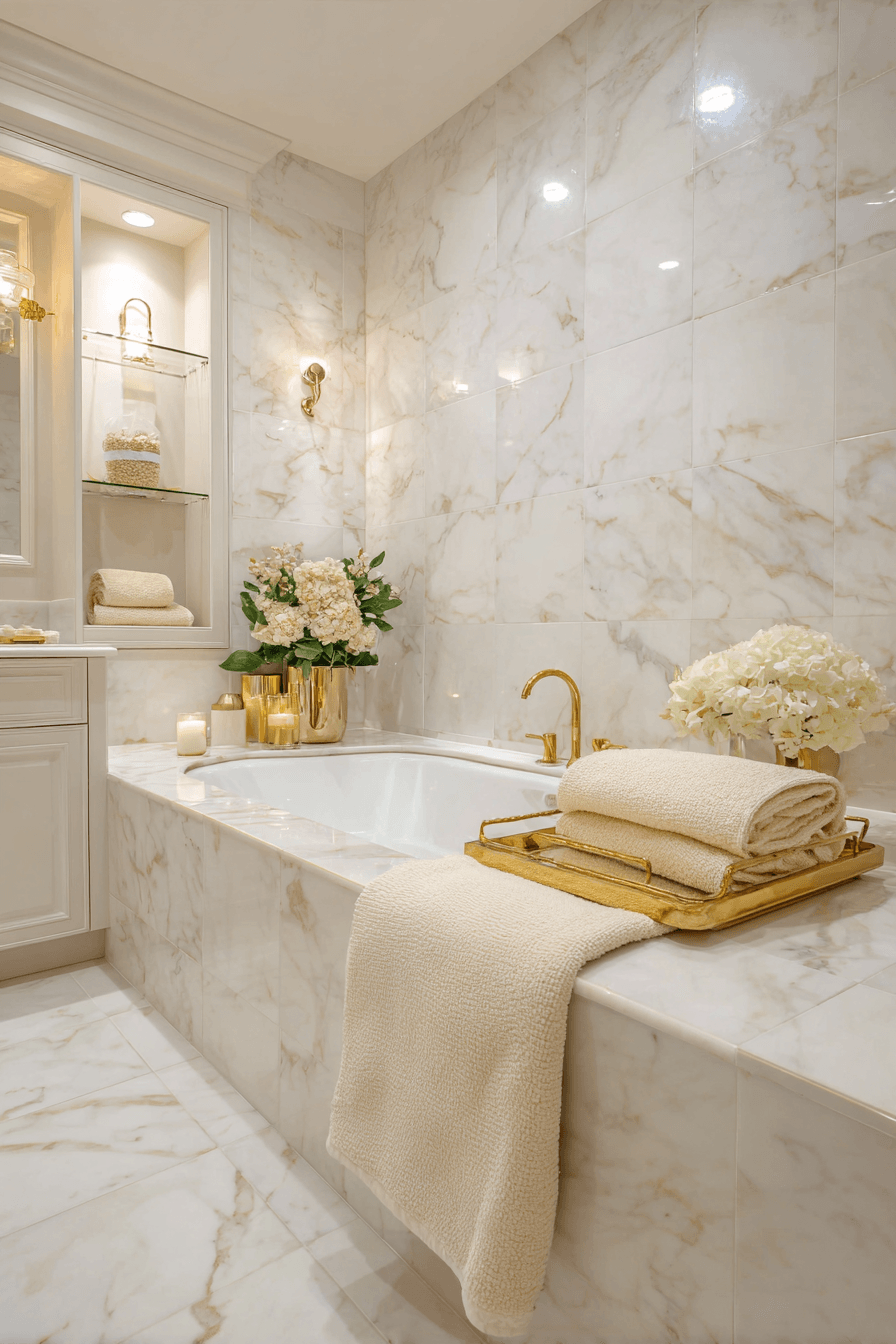27 Small Bathroom Ideas With Tub That Feel Bright and Spacious