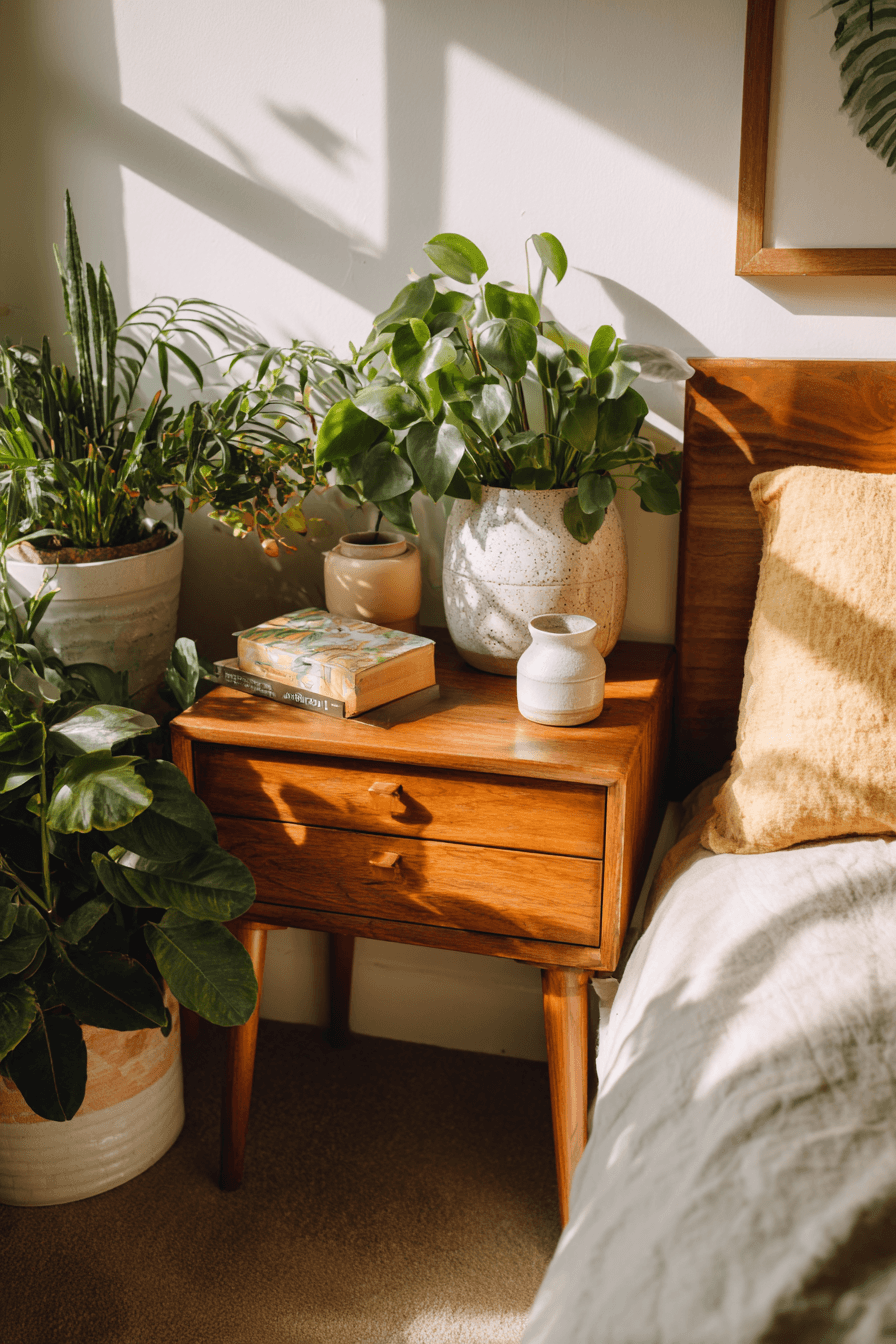 27 Dreamy Bedrooms With Plants for a Relaxing Vibe