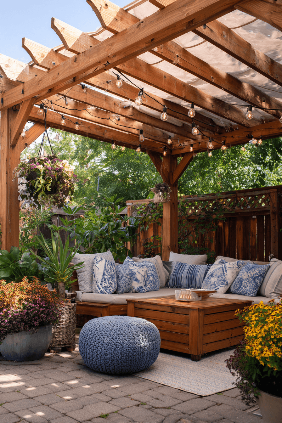 27 Pergola Ideas With Roof Designs for a Stylish Outdoor Space