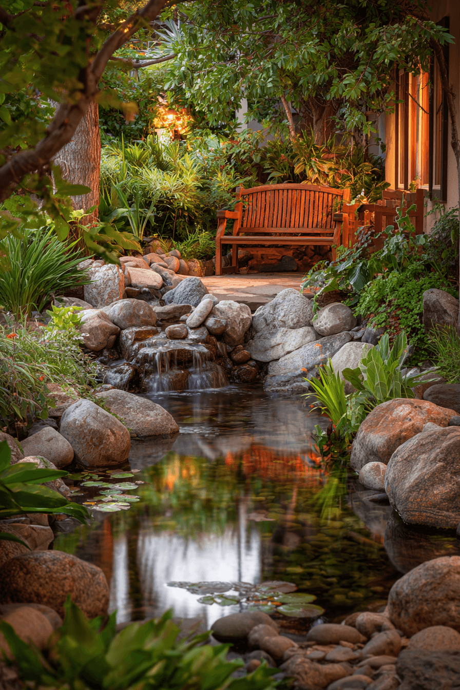 27 Small Ponds With Waterfall Ideas for a Peaceful Backyard
