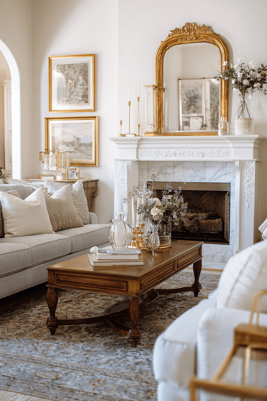27 Rustic Living Room With Fireplace Ideas for a Cozy Retreat