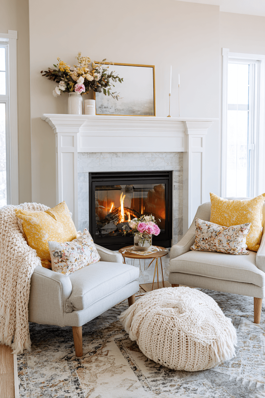 27 Rustic Living Room With Fireplace Ideas for a Cozy Retreat