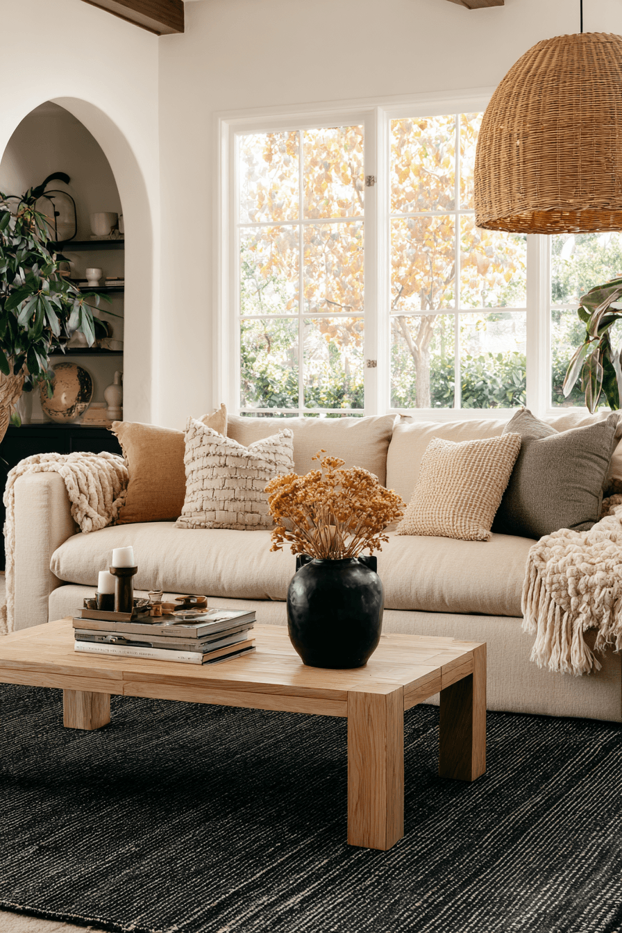 27 Beige and Black Living Room Ideas for a Cozy and Elegant Home