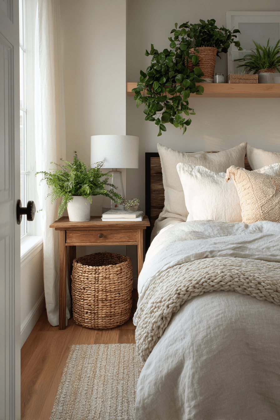 27 Dreamy Bedrooms With Plants for a Relaxing Vibe
