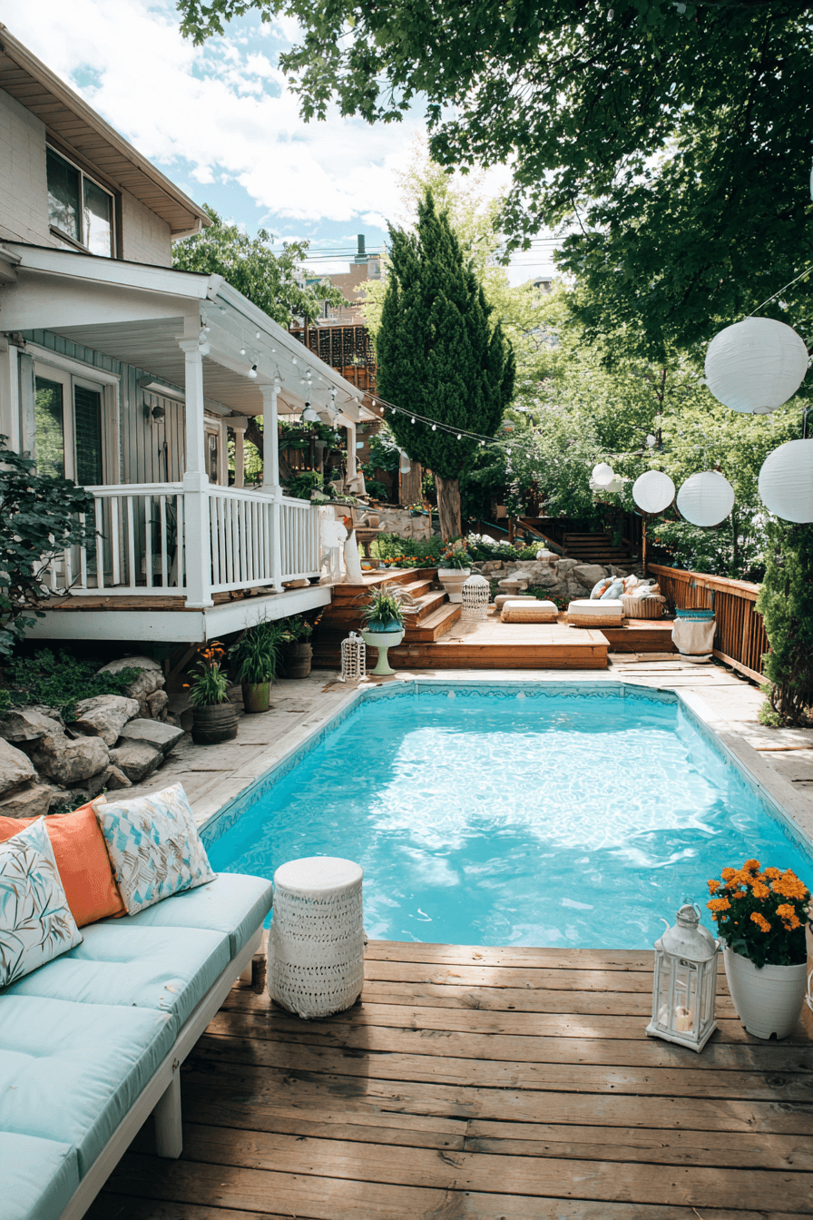 27 Above Ground Pool With Deck Off House Ideas for the Perfect Outdoor Escape