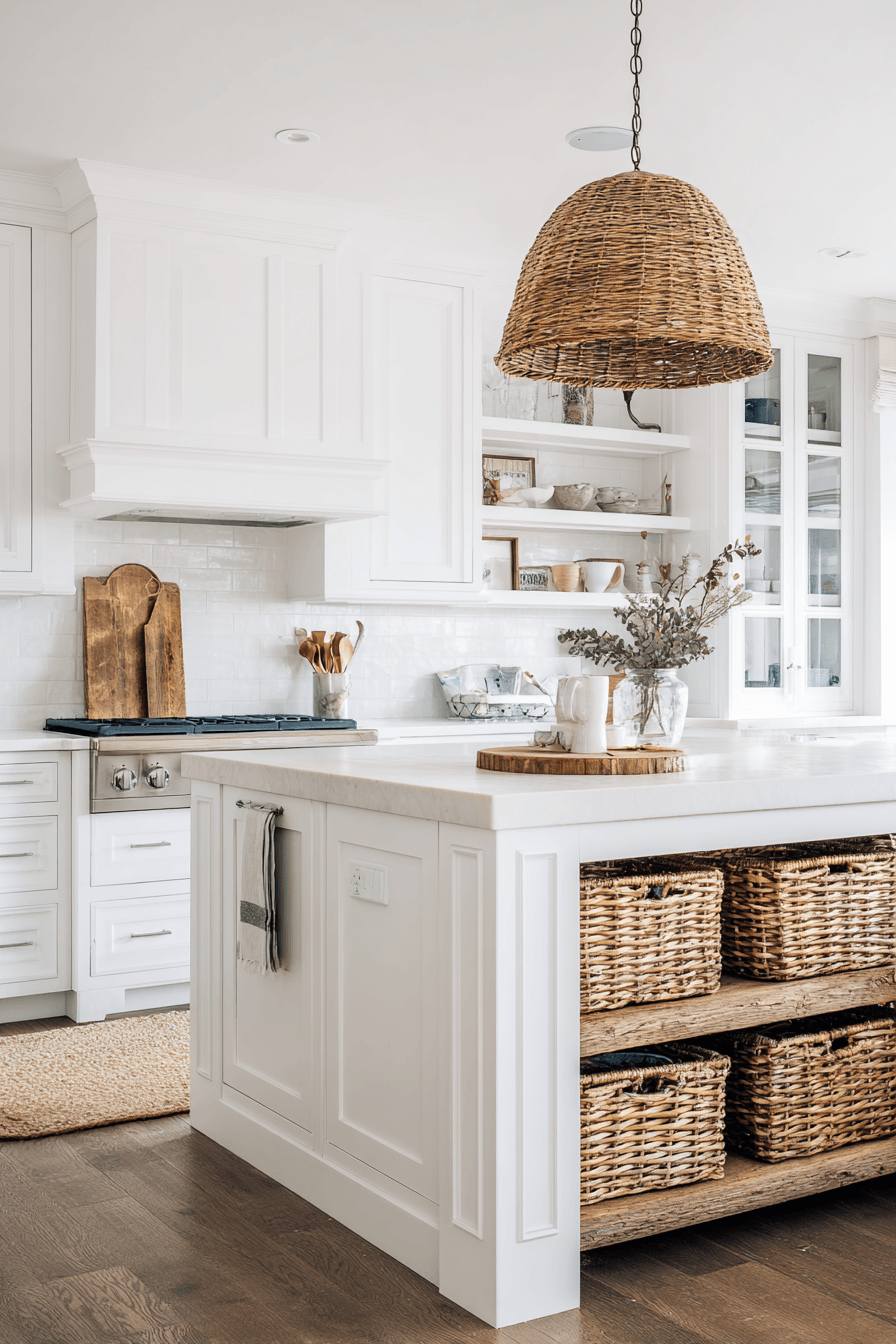 27 Cozy Small Kitchens With Islands That Look Surprisingly Spacious