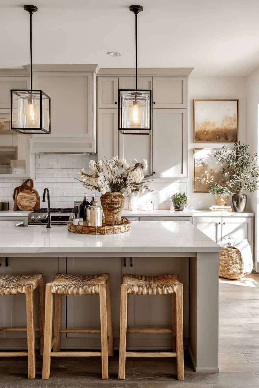 27 Beautiful Neutral Kitchen Cabinets You Will Love